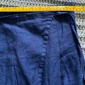 Gorgeous blue wrap skirt